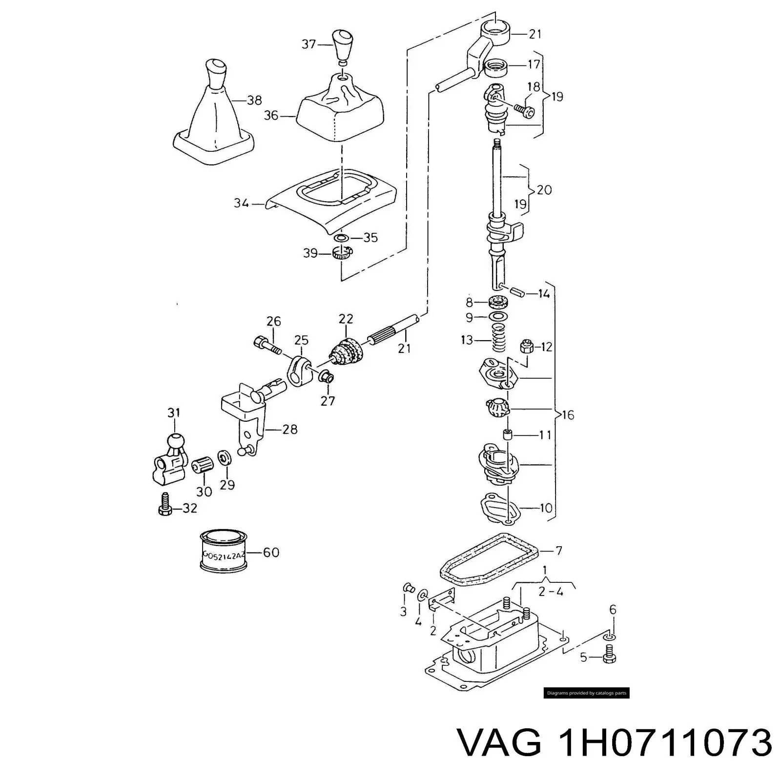  VAG 1H0711073 preço, a partir de  