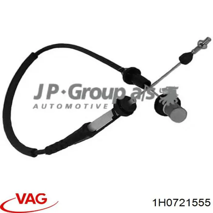 Compre 1H0721555 VAG Cabo/pedal de gás (de acelerador)