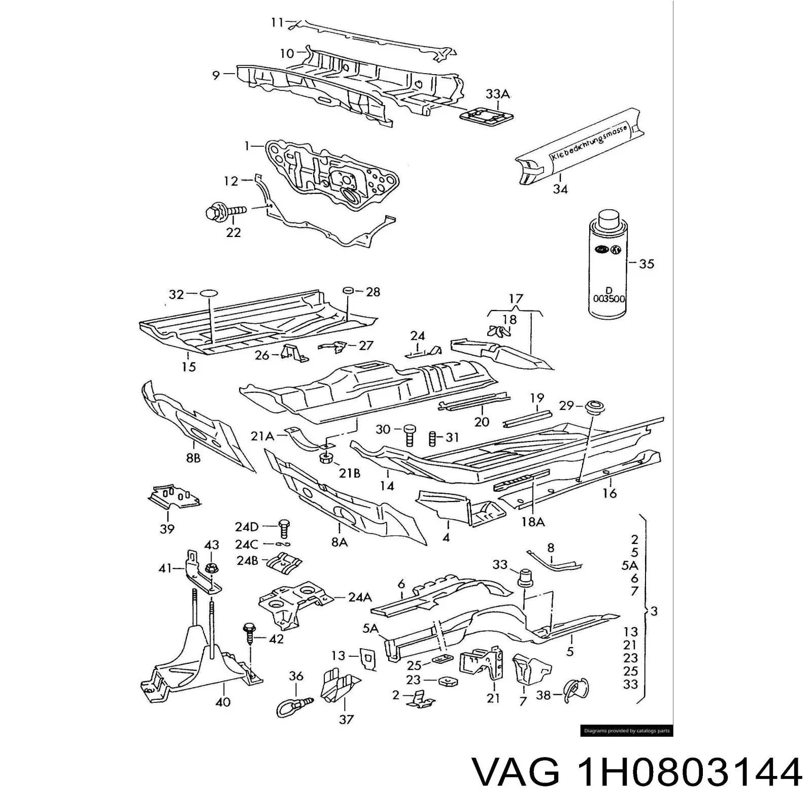  VAG 1H0803144 preço, a partir de 216,47 USD