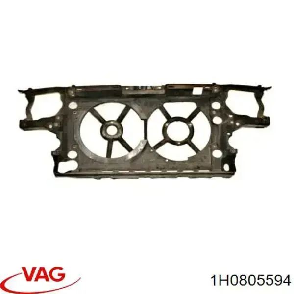 1H0805594 VAG Suporte do radiador montado (painel de montagem de fixação das luzes)