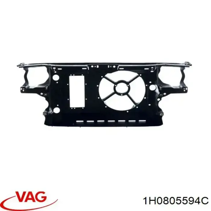 1H0805594C VAG Suporte do radiador montado (painel de montagem de fixação das luzes)