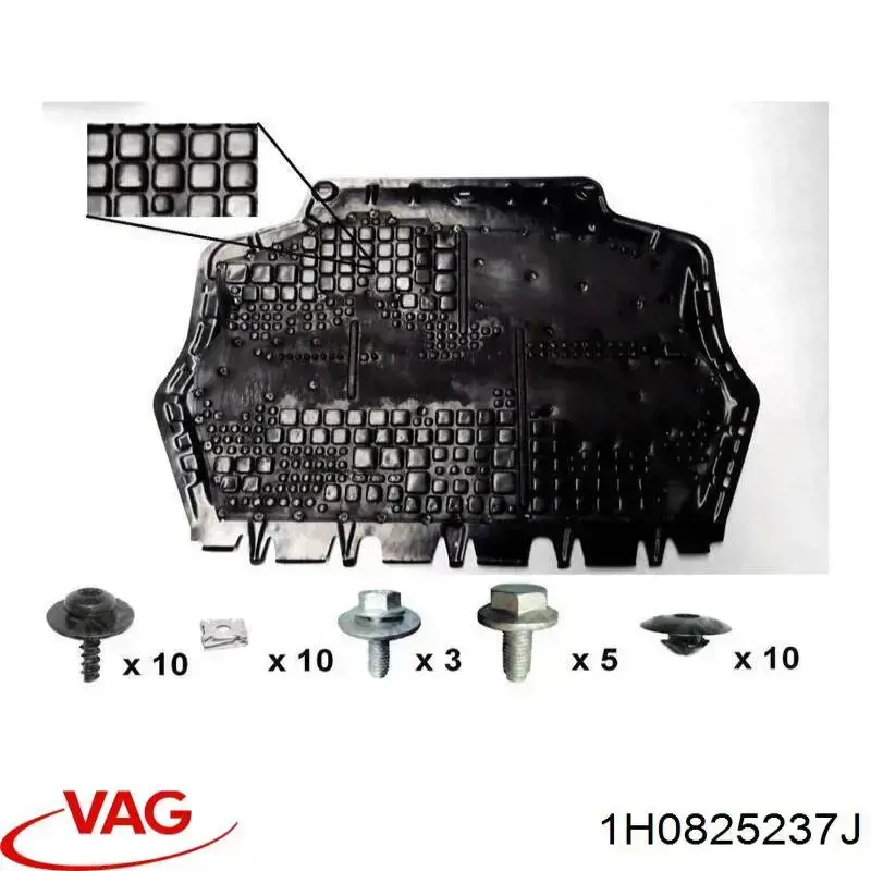 Isolamento de ruído da capota VAG 1H0825237J preço, a partir de 65,38 USD