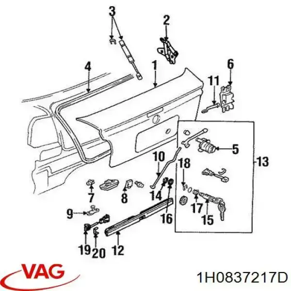 VAG 1H0837217D preço, a partir de 75,94 USD