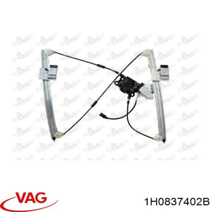 Compre 1H0837402B VAG Mecanismo de acionamento de vidro da porta dianteira direita