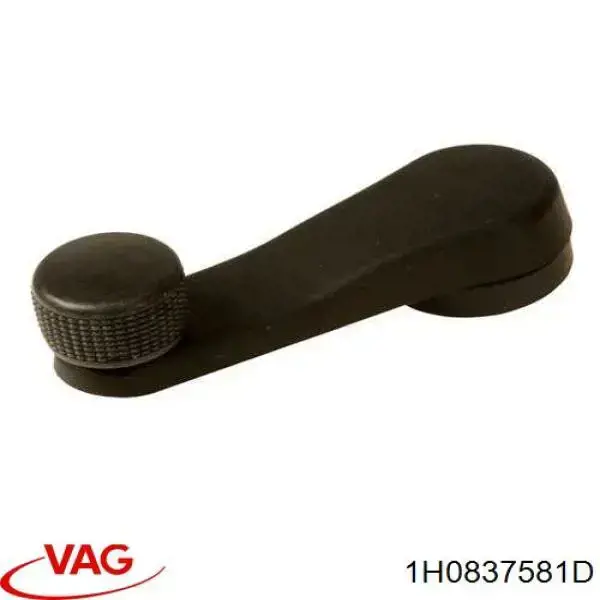 1H0837581D VAG Puxador de acionamento de vidro da porta dianteira
