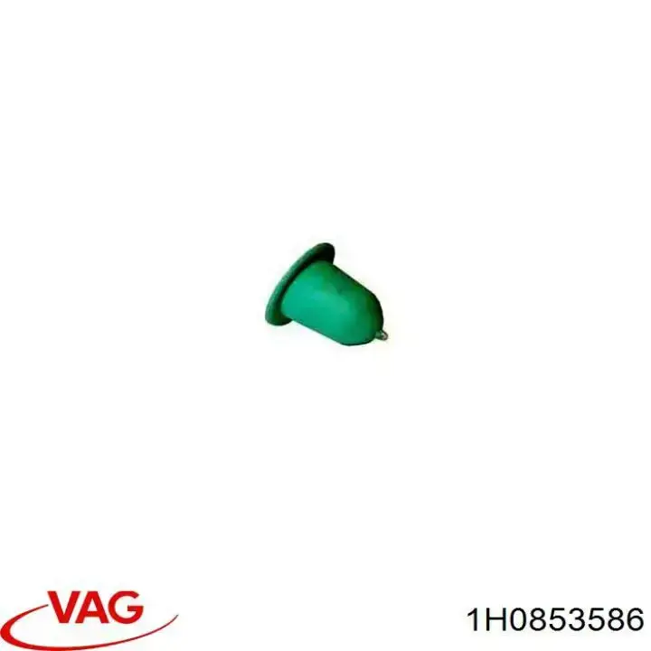 Cápsula (prendedor) de fixação de placas sobrepostas do acesso VAG 1H0853586 preço, a partir de 0,28 USD