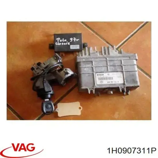 1H0907311P VAG Módulo de direção (Centralina eletrônica) de motor