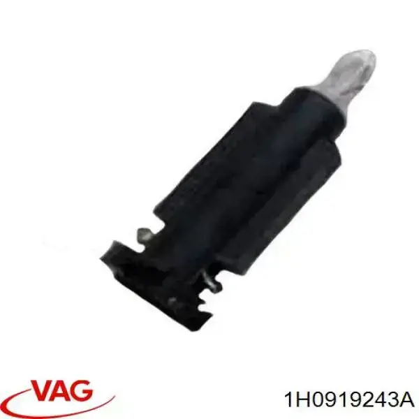 1H0919243A VAG Lâmpada da luz de fundo de reguladores dos modos de aquecimento