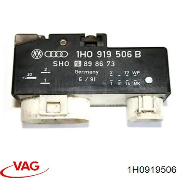 Regulador de revoluções de ventilador de esfriamento (unidade de controlo) VAG 1H0919506 preço, a partir de 49,37 USD