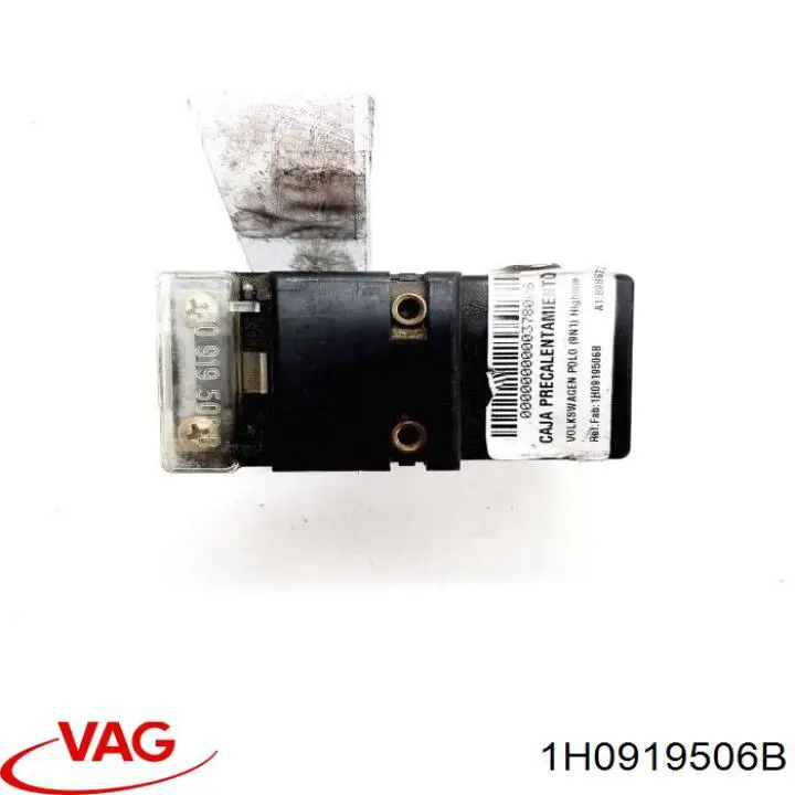 Compre 1H0919506B VAG Regulador de revoluções de ventilador de esfriamento (unidade de controlo)
