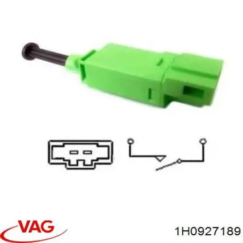 Compre 1H0927189 VAG Sensor de ativação do sinal de parada