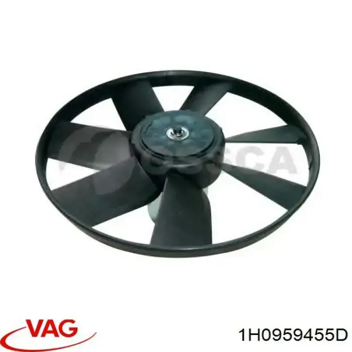 Ventilador (roda de aletas) do radiador de esfriamento VAG 1H0959455D preço, a partir de 65,02 USD