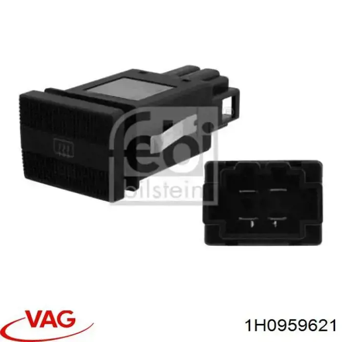 Compre 1H0959621 VAG Botão de ativação de aquecimento de vidro traseiro