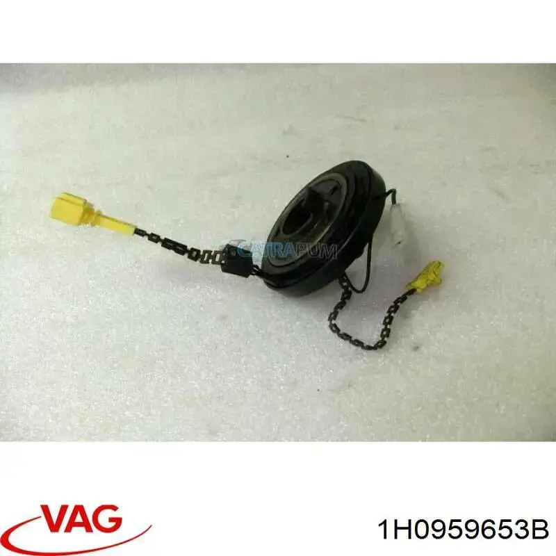 Compre 1H0959653B VAG Anel AIRBAG de contato, cabo plano do volante