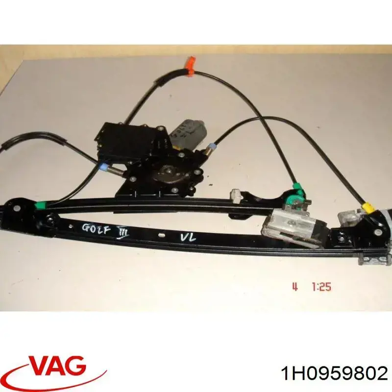 Mecanismo de acionamento de vidro da porta dianteira direita VAG 1H0959802 preço, a partir de 131,32 USD