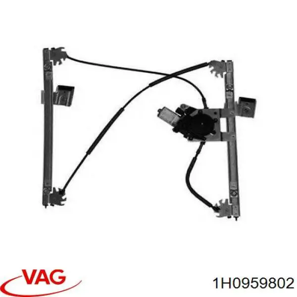 Compre 1H0959802 VAG Mecanismo de acionamento de vidro da porta dianteira direita