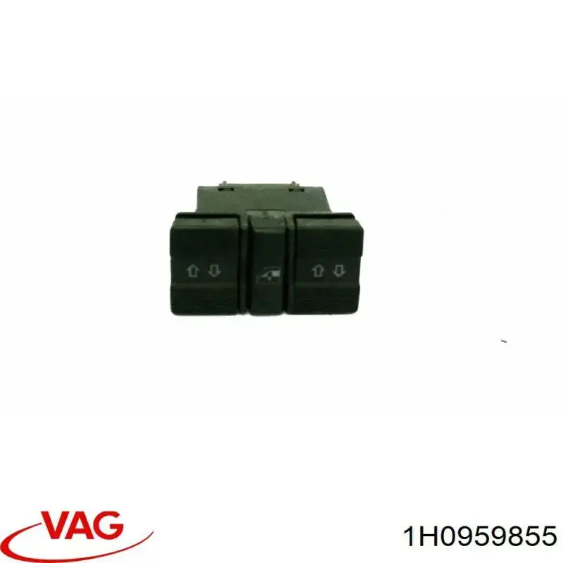 Compre 1H095985501C VAG Unidade de botões dianteira esquerda de controlo de elevador de vidro