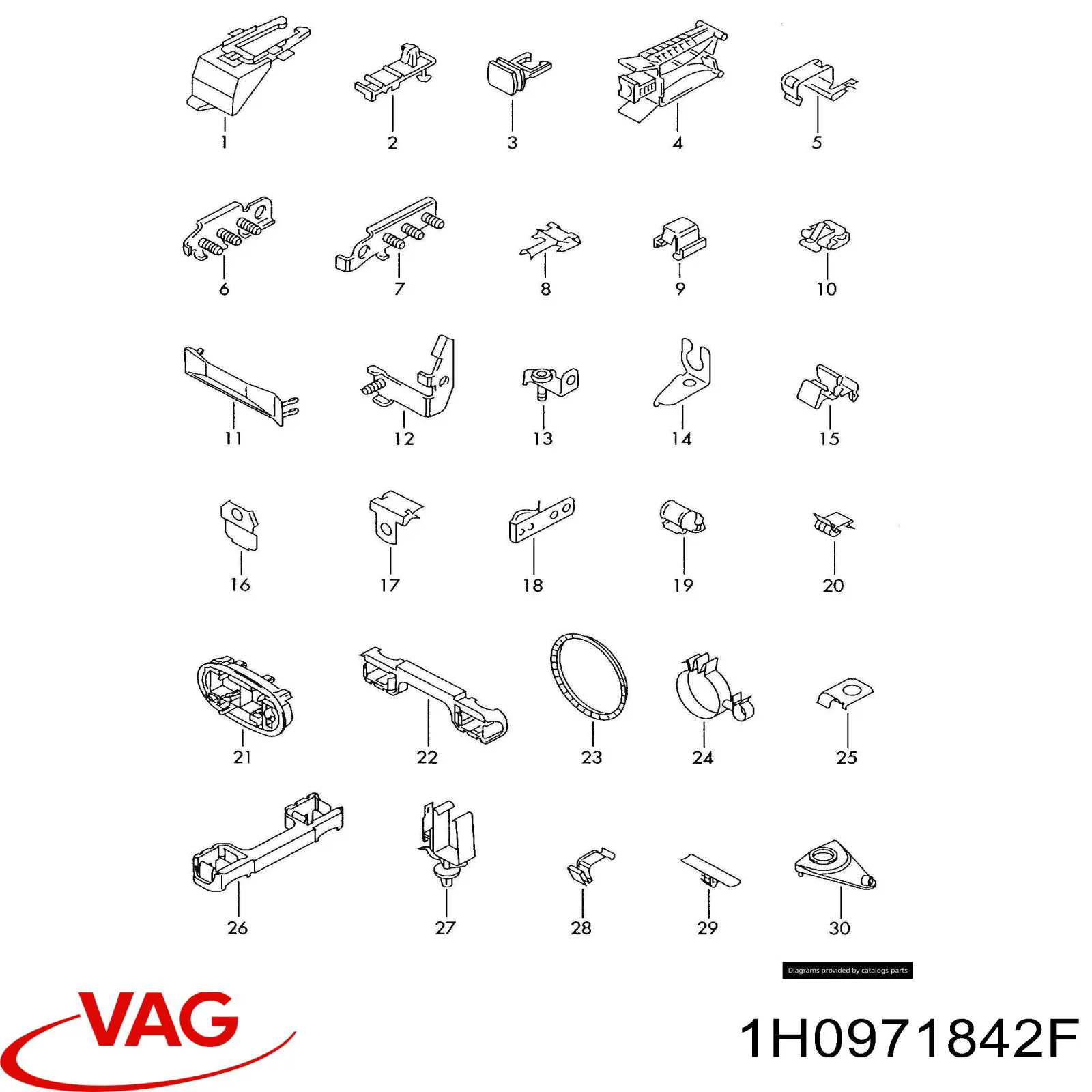 Compre 1H0971842F VAG 