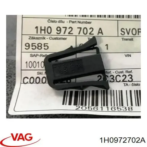 Conector da luz da placa de identificação VAG 1H0972702A preço, a partir de 9,47 USD