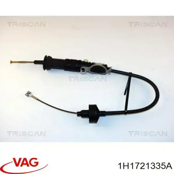 Compre 1H1721335A VAG Cabo de embraiagem