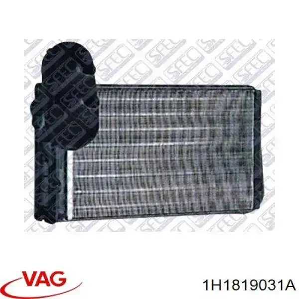 Compre 1H1819031A VAG Radiador de forno (de aquecedor)