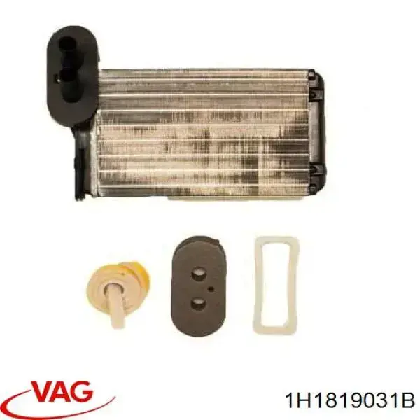 Compre 1H1819031B VAG Radiador de forno (de aquecedor)