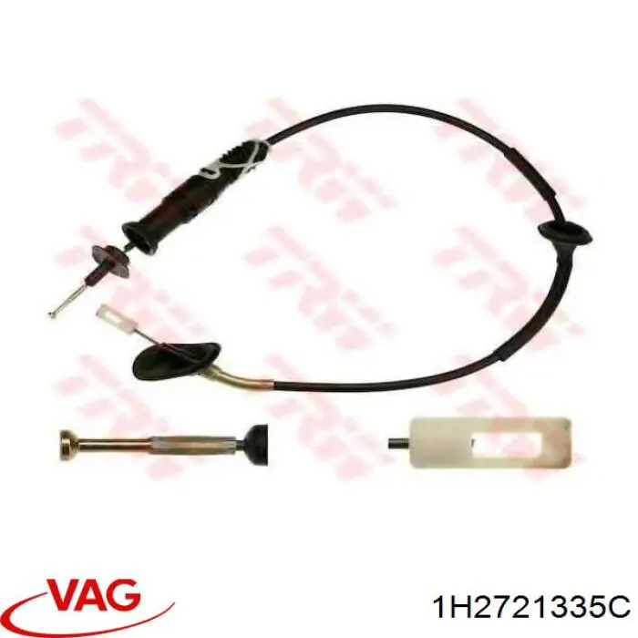 Compre 1H2721335C VAG Cabo de embraiagem