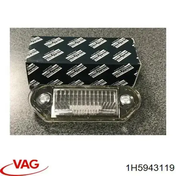 Lanterna da luz de fundo de matrícula traseira VAG 1H5943119 preço, a partir de 9,83 USD