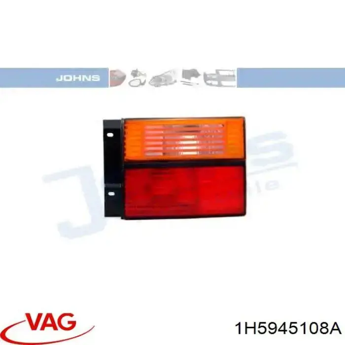 Compre 1H5945108A VAG Lanterna traseira direita interna
