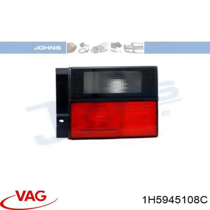 Lanterna traseira direita interna VAG 1H5945108C preço, a partir de 58,53 USD