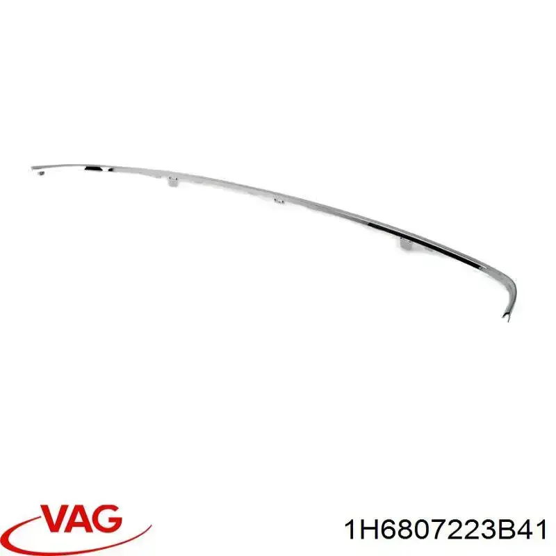 Placa sobreposta do pára-choque dianteiro VAG 1H6807223B41 preço, a partir de 94,56 USD