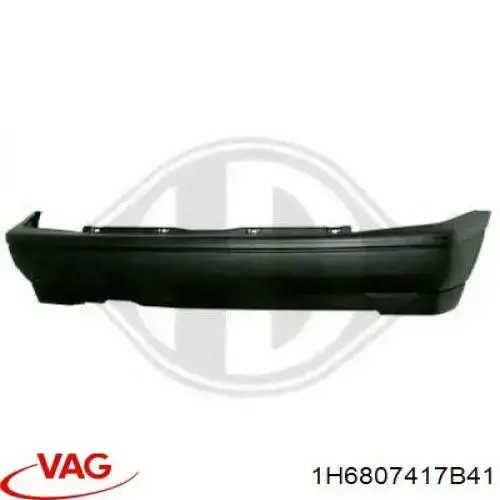 Pára-choque traseiro VAG 1H6807417B41 preço, a partir de 119,09 USD