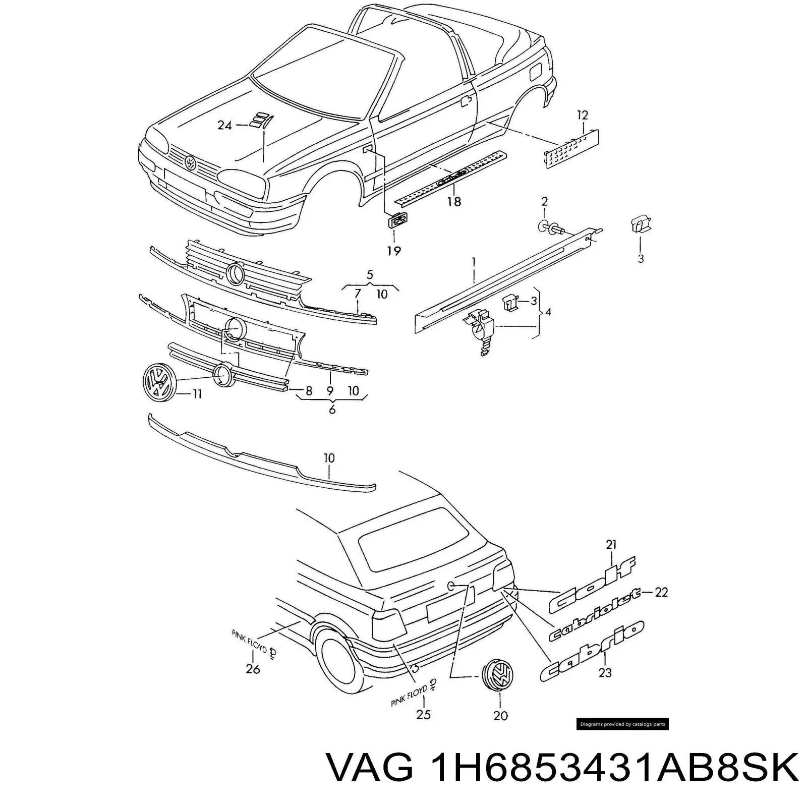 1H6853431AB8SK VAG 