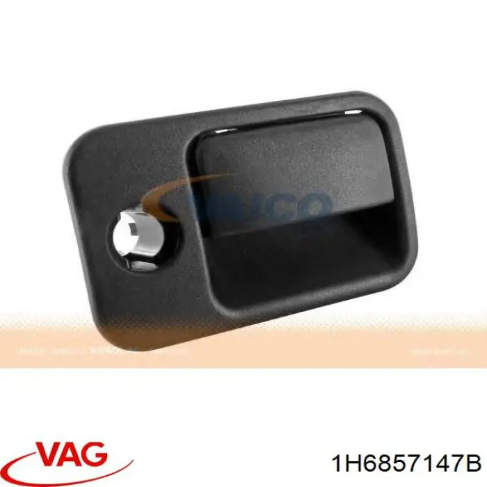 1H6857147A01C VAG Puxador de porta-luvas