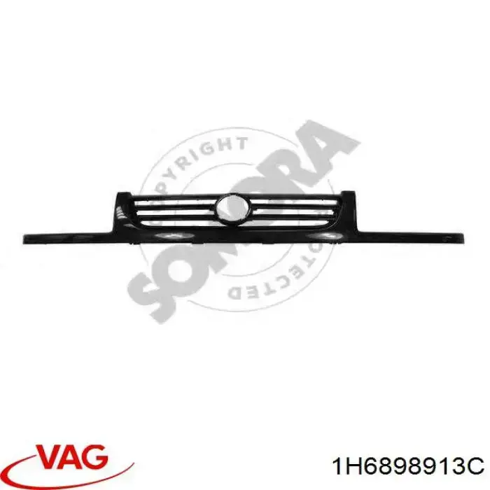 Compre 1H6898913C VAG Grelha do radiador