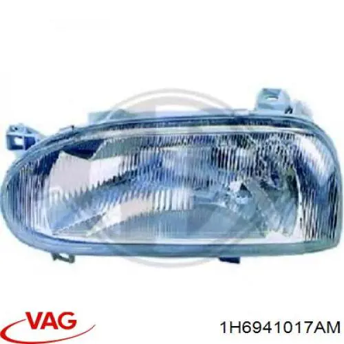 1H6941017AM VAG Luz esquerda