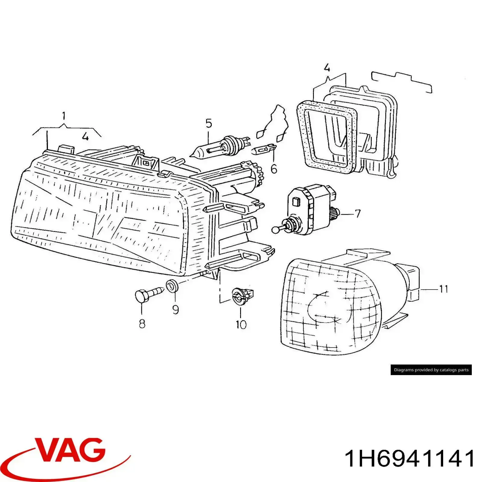 1H6941141 VAG 
