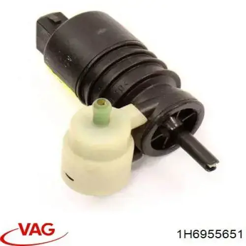 Bomba de motor de fluido para lavador de vidro dianteiro VAG 1H6955651 preço, a partir de 25,22 USD