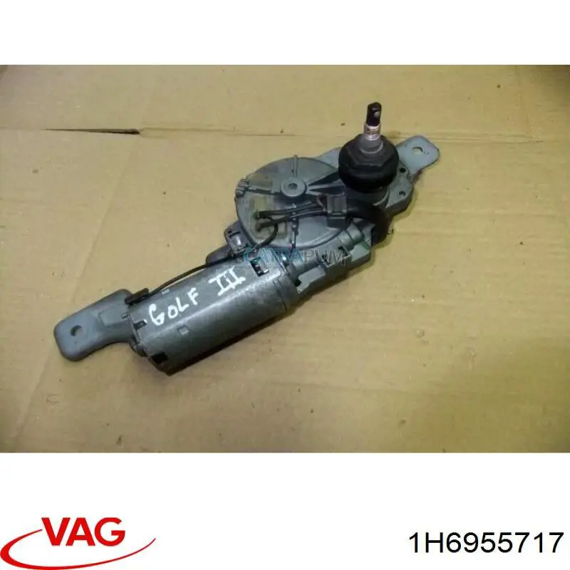 1H6955717 VAG Trapézio de limpador pára-brisas