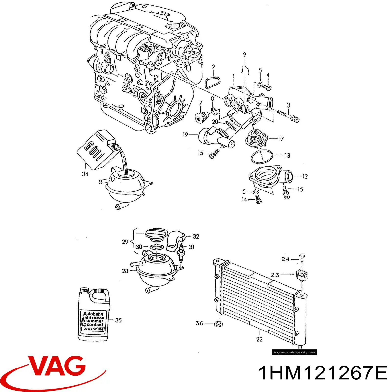  VAG 1HM121267E preço, a partir de 22,31 USD
