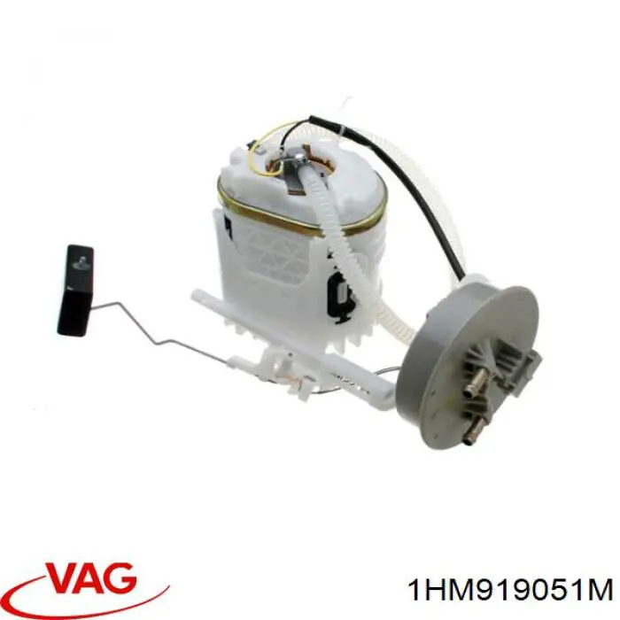 Compre 1HM919051M VAG Módulo de bomba de combustível com sensor do nível de combustível
