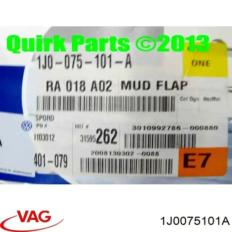 Protetores de lama traseiros, kit Volkswagen Golf IV 1J1