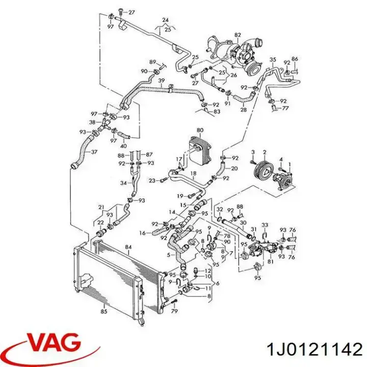 Fechadura de mola de suporte VAG 1J0121142 preço, a partir de 1,11 USD