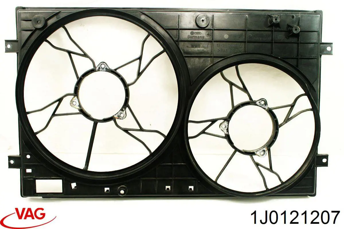 Compre 1J0121207B41 VAG Difusor do radiador de esfriamento