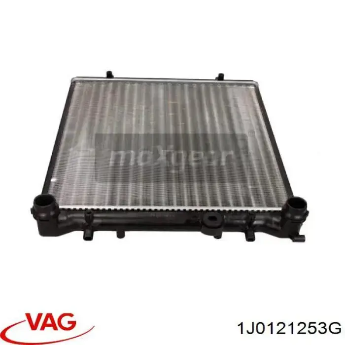 1J0121253G VAG Radiador de esfriamento de motor