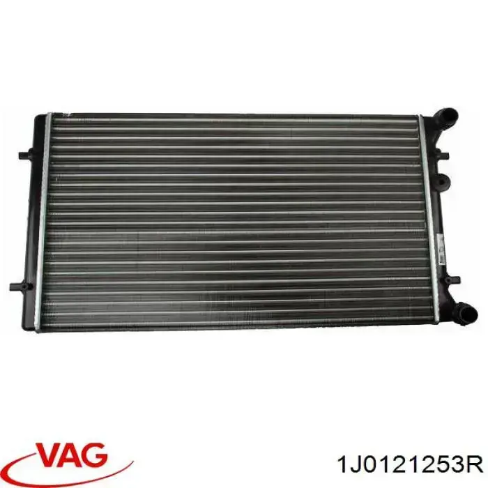 Compre 1J0121253R VAG Radiador de esfriamento de motor