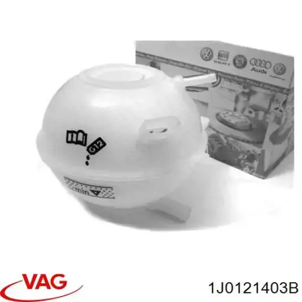 Compre 1J0121403B VAG Tanque de expansão do sistema de esfriamento