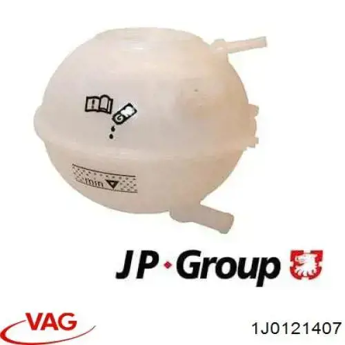 Compre 1J0121407 VAG Tanque de expansão do sistema de esfriamento