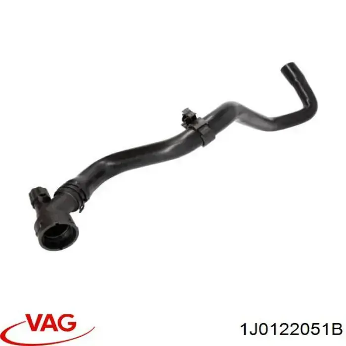 Compre 1J0122051B VAG Mangueira (cano derivado) inferior do radiador de esfriamento