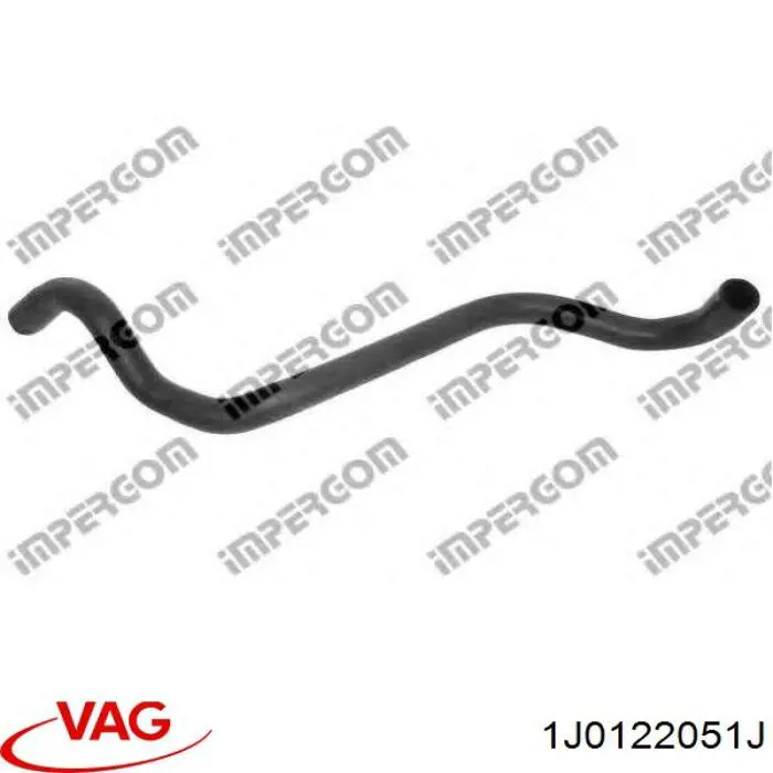 Compre 1J0122051J VAG Mangueira (cano derivado) do sistema de esfriamento